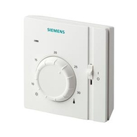 Электромеханический комнатный термостат Siemens с переключателем вкл/выкл и LED-индикатором, RAA31.16