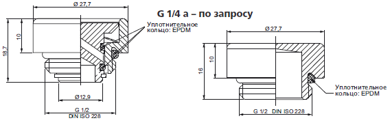 Воздухоотводчик Hummel Designtechnik G 1/2 