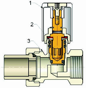 Ручной вентиль SCHLOSSER с муфтой, проходной, DN 15 1/2 GZ * 1/2 GW, арт. 601400004 